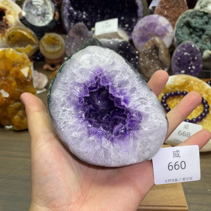 水晶未镶嵌珠宝半成品