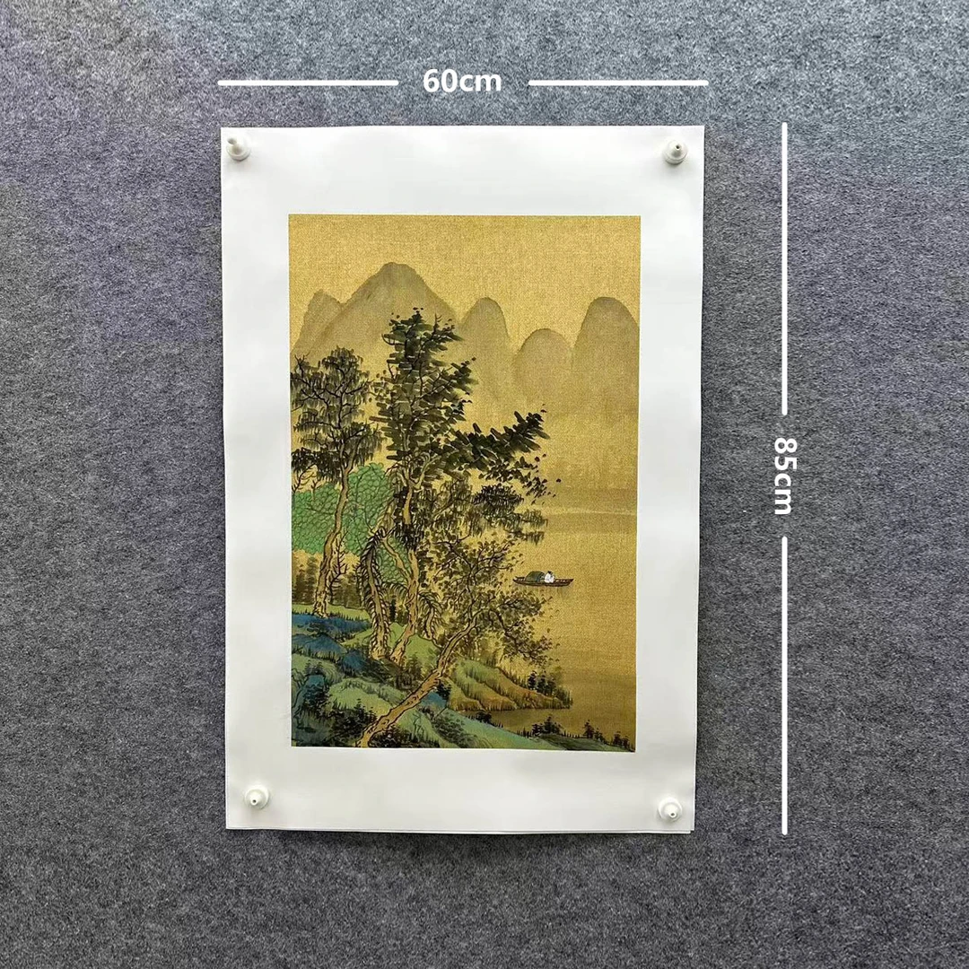 【云峦雅逸】张恒禄60*85cm手绘礼盒作品