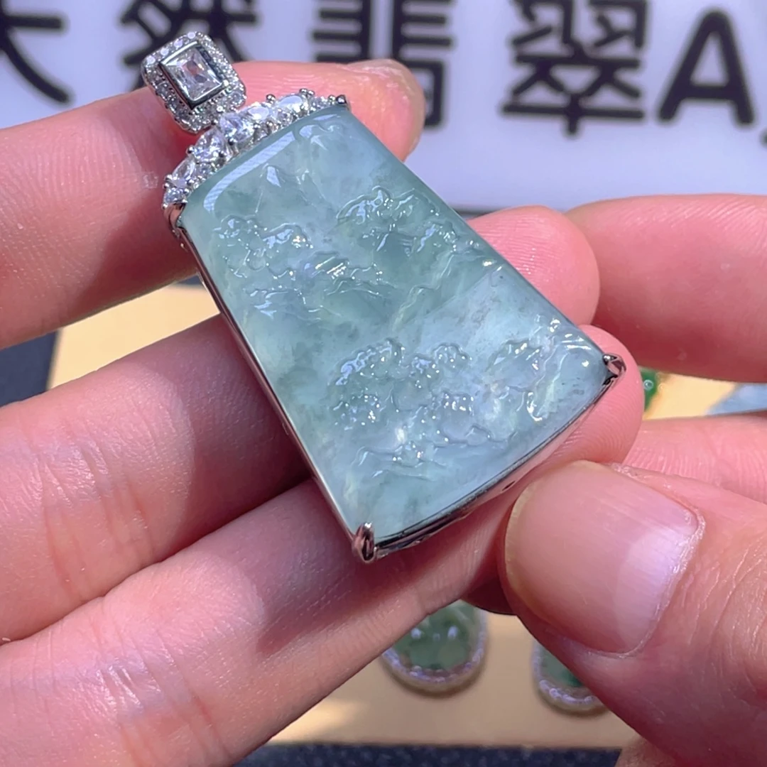 翡翠未镶嵌颈饰 1111111