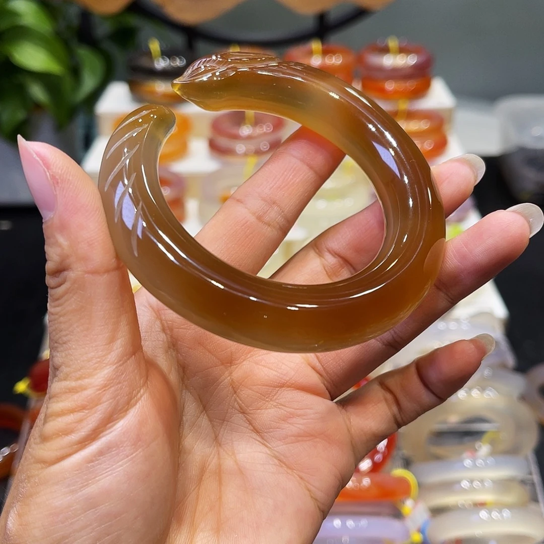 玛瑙/玉髓未镶嵌手镯