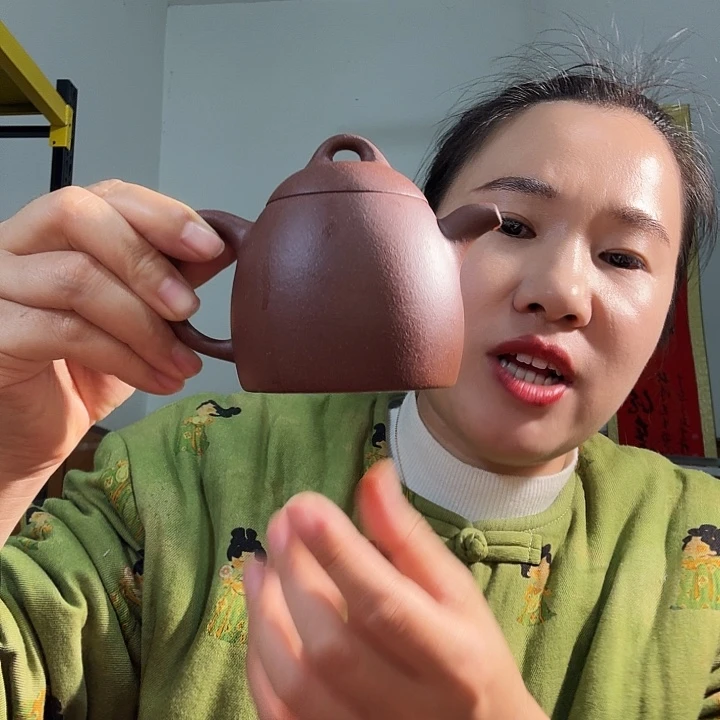 茶壶紫砂紫泥秦权200cc