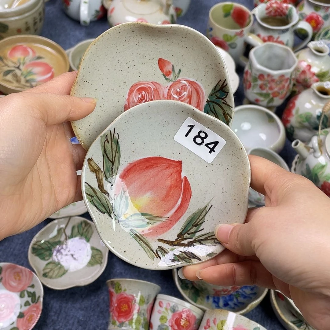 盘一****景德镇高温陶瓷8888