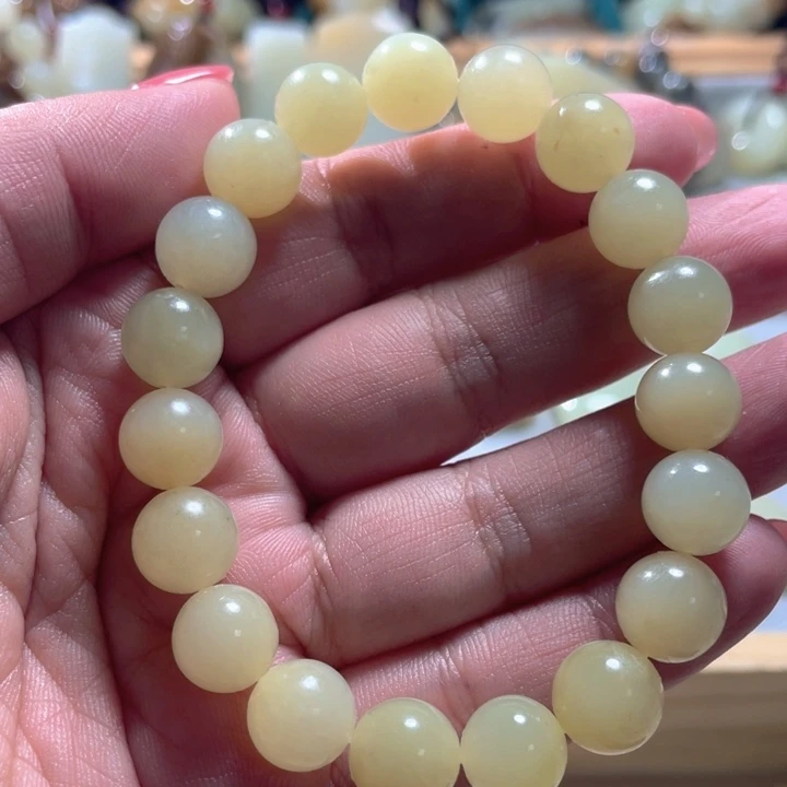未镶嵌和田玉（糖玉）珠宝半成品