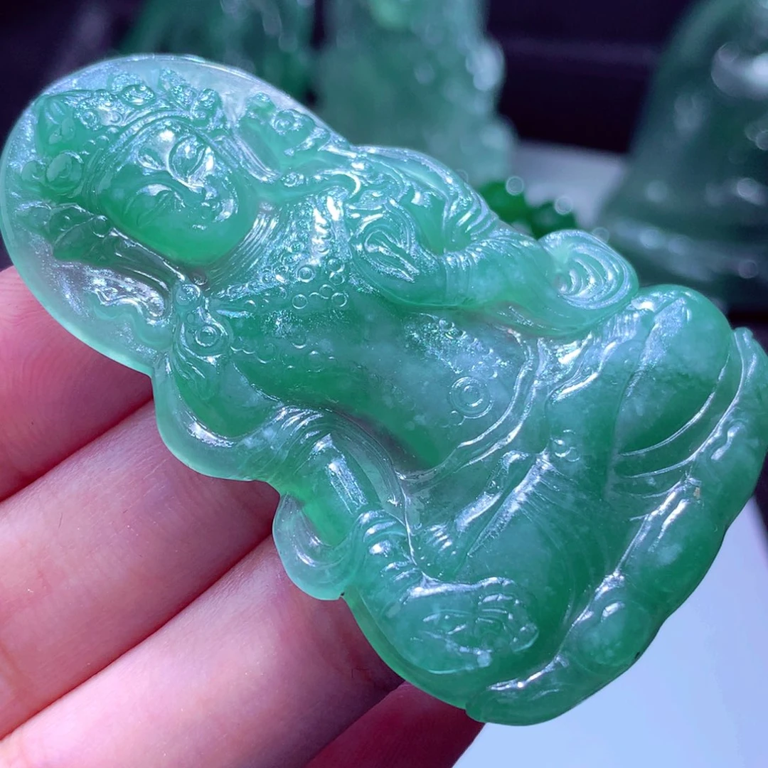 我****未镶嵌定制翡翠天然缅料a货挂件1111