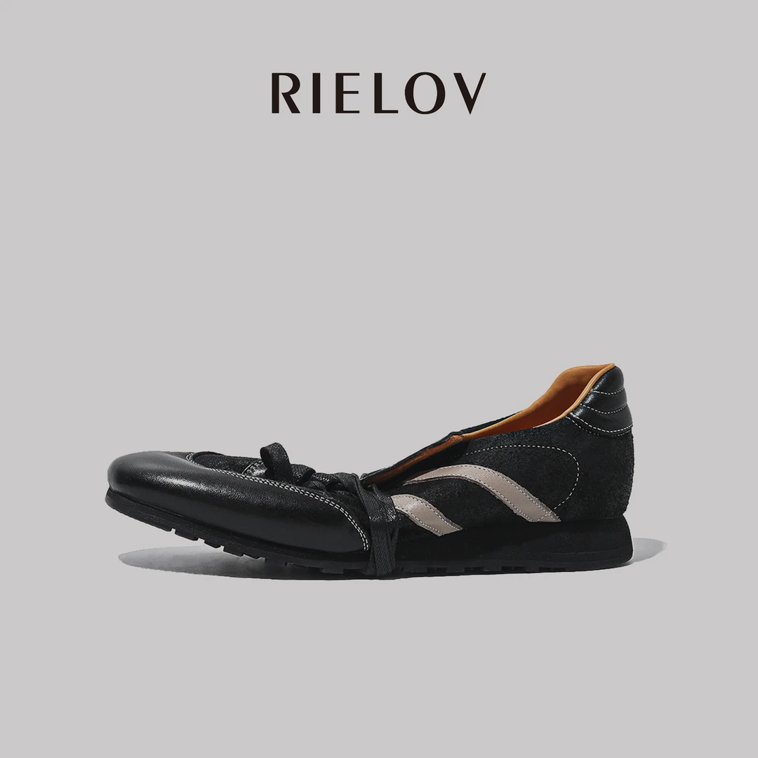 RIELOV【萍姐】增高4.5cm时尚潮流百搭女士休闲鞋612-1