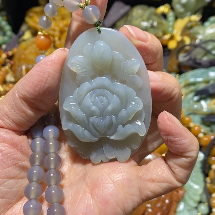 岫玉岫玉吊坠未镶嵌