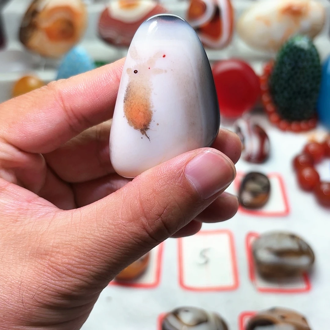 觉***一玛瑙/玉髓未镶嵌颈饰