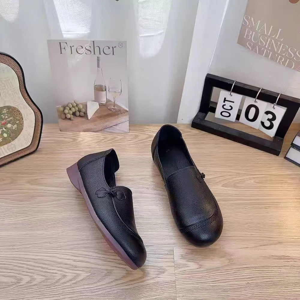 3211    新款舒适平底圆头百搭单鞋