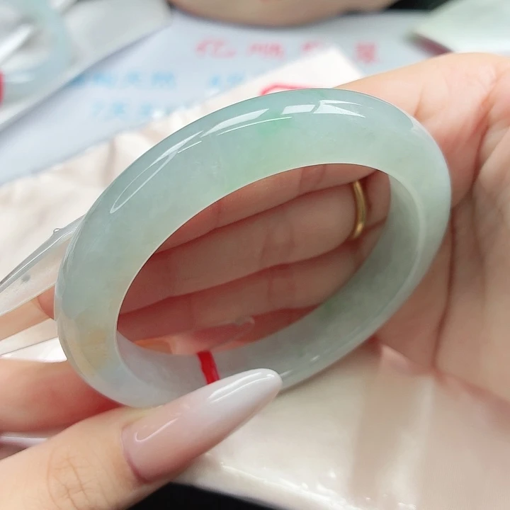 未镶嵌手镯翡翠58-59圈口