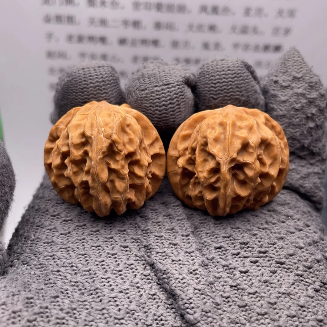 周***汉文玩核桃吊坠34全品鬼龙