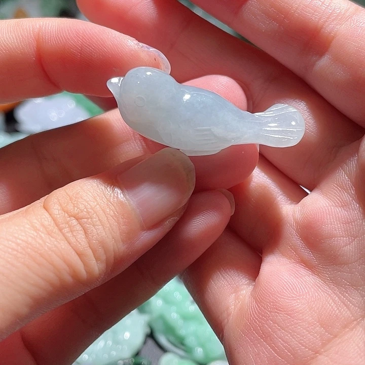 颈饰未镶嵌翡翠天