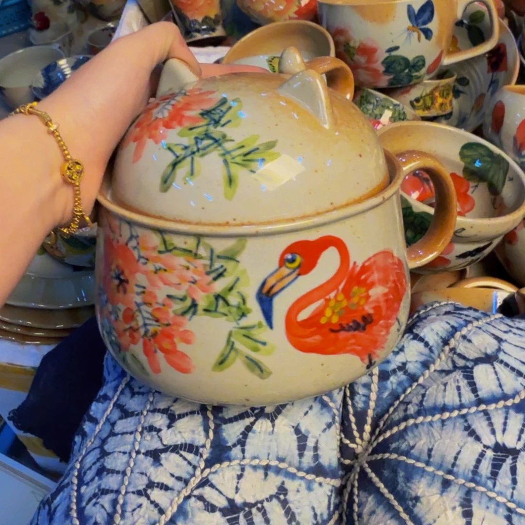 瓷片景德镇陶瓷手工手绘