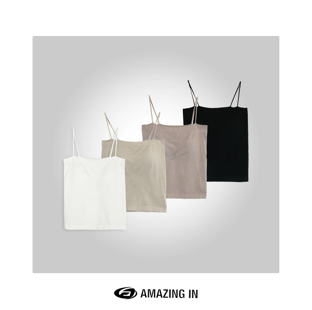 AMAZING IN | 莫代尔 | 无缝无痕机织背心A250520-AI55BTT25230