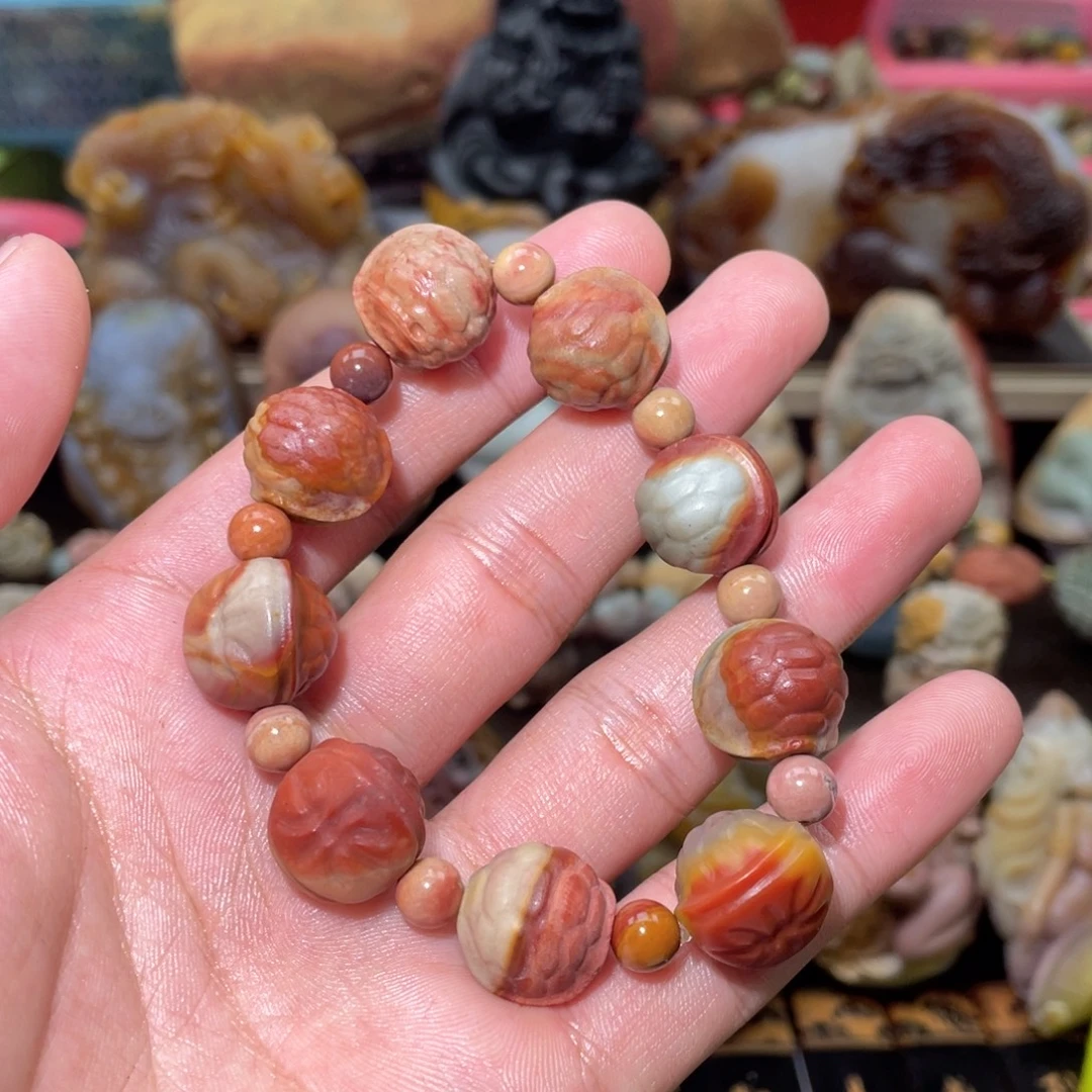 石英质玉未镶嵌手串