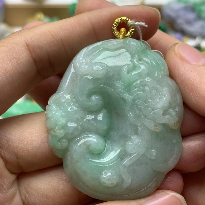 颈饰未镶嵌翡翠翡翠