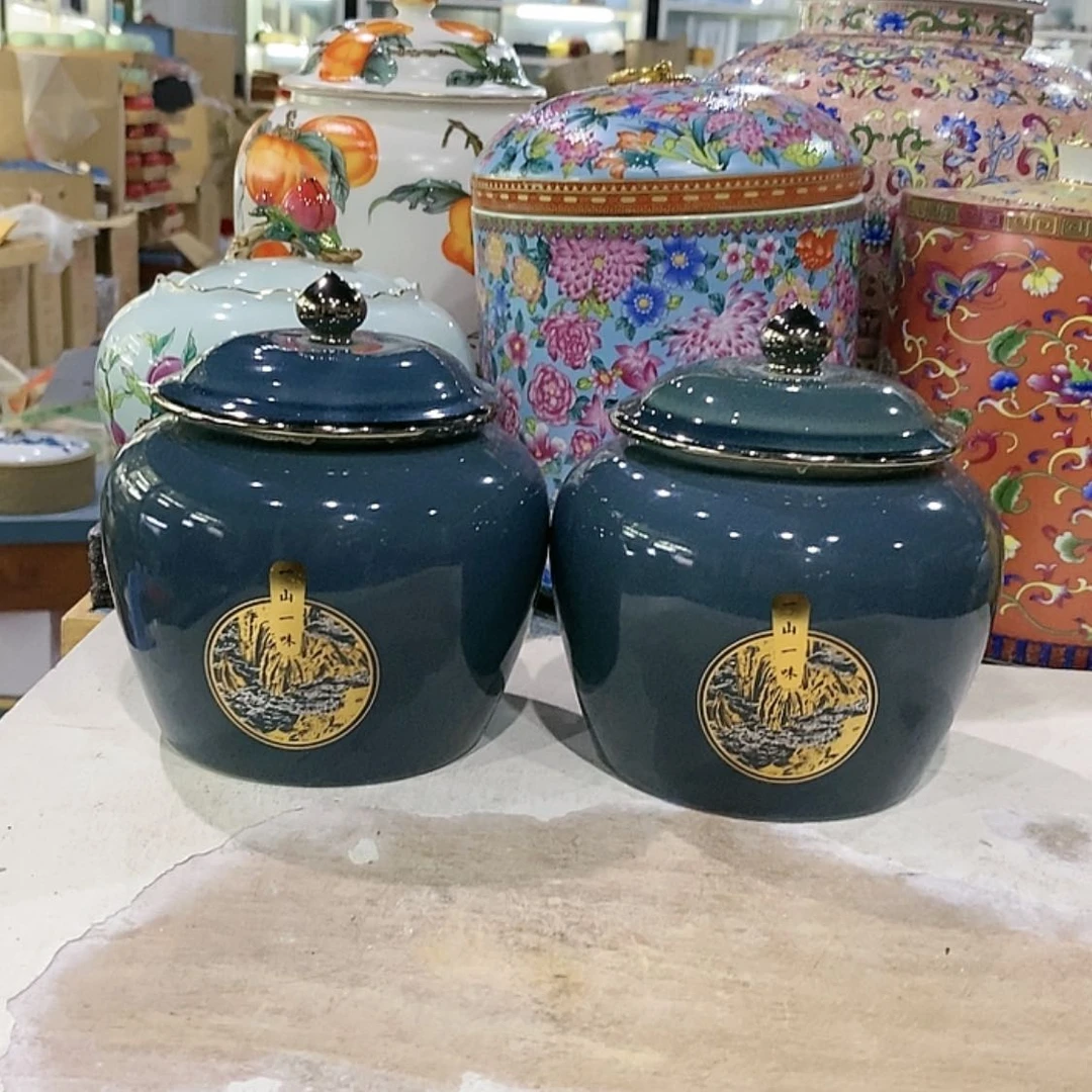 【闪购商品】罐茶叶罐陶瓷茶叶罐