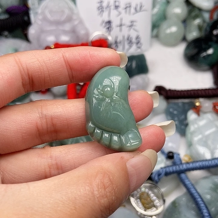 未镶嵌挂件翡翠翡翠