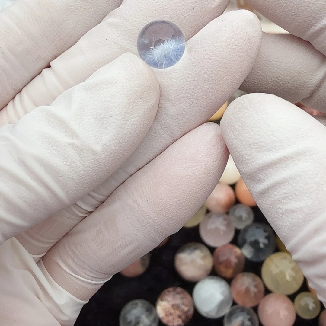 B***）水晶未镶嵌珠宝半成品8.3mm定制不退换