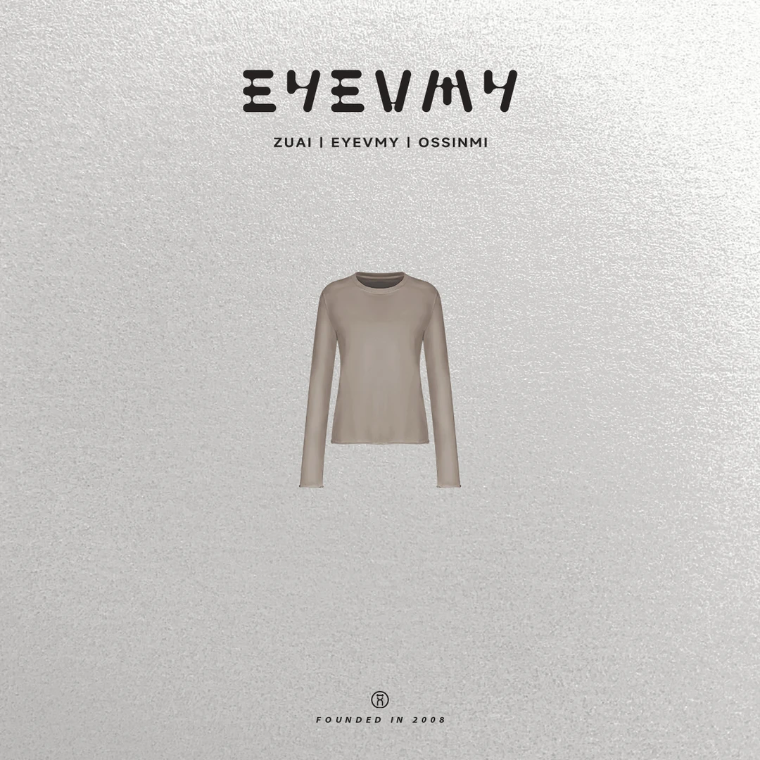 【张弛有度·原生T】修身内搭纯棉正肩打底衫WT41DFU052