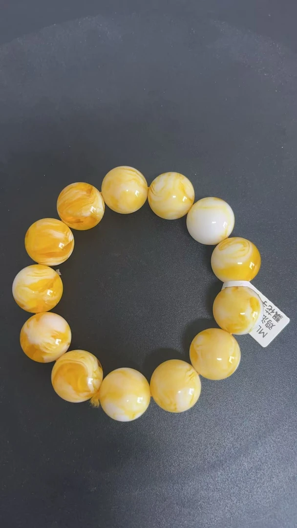 ML0612精品油黄飘花单圈（无礼盒）