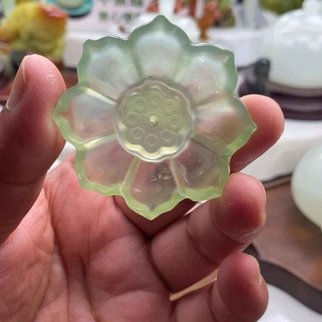 岫玉未镶嵌四大名玉香插