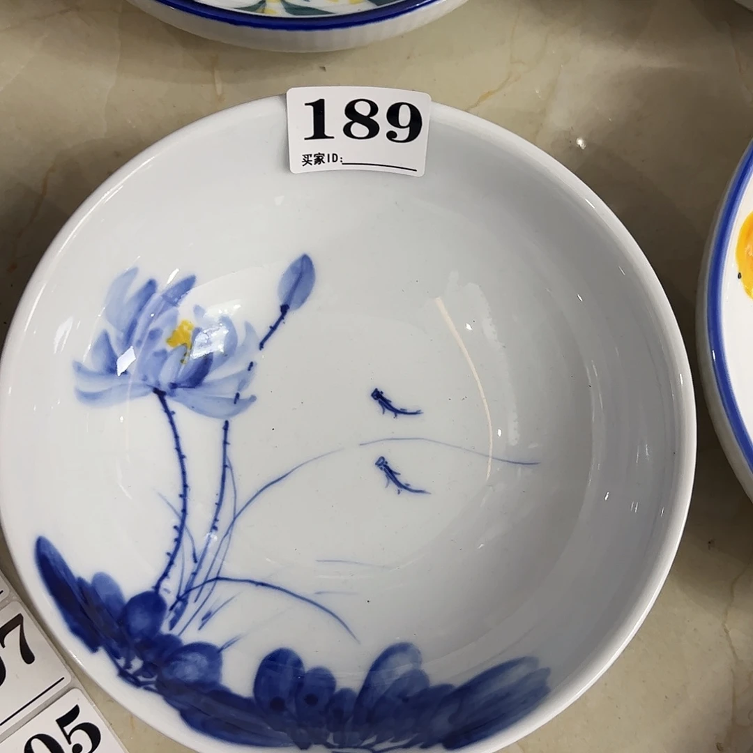 瓷片景德镇陶瓷手工手绘制作