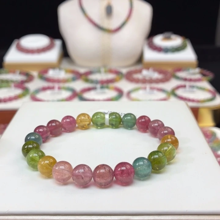 手链未镶嵌碧玺8.8mm±