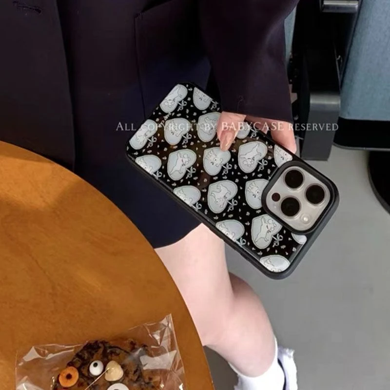 新款狗狗iPhone16promax手机壳女适用苹果12/13/14小众韩国网红15