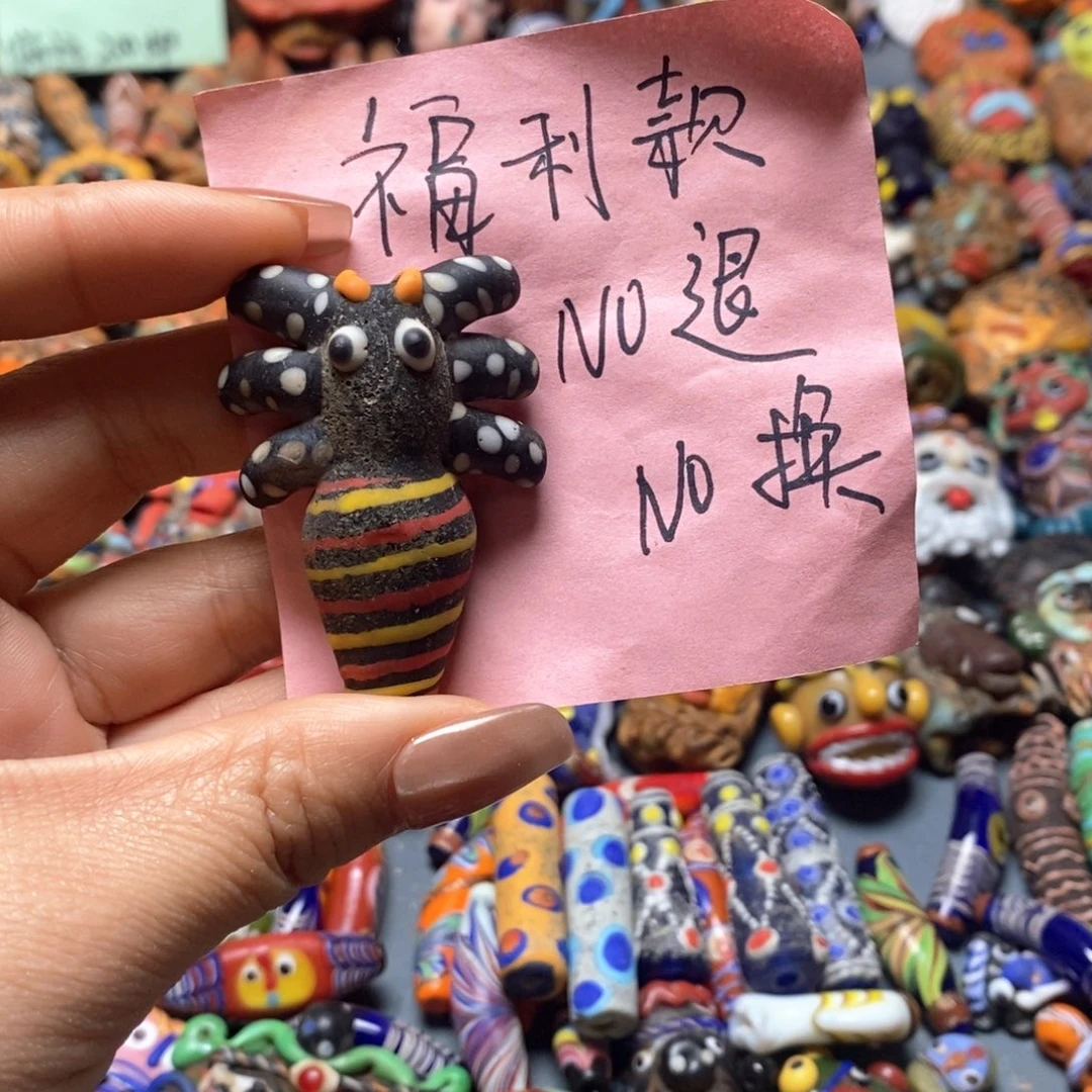 琉璃颈饰印度尼西亚蜘蛛