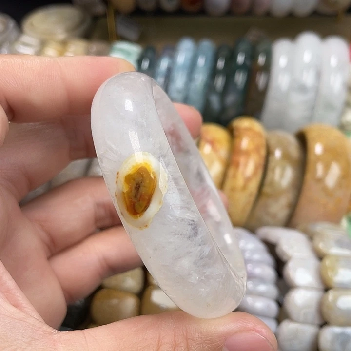 硅化珊瑚（珊瑚玉）未镶嵌手链53+
