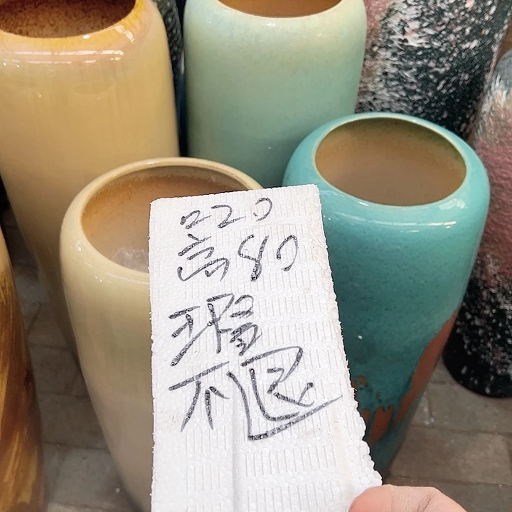 陶瓷景德镇精品花盆栽适合盆