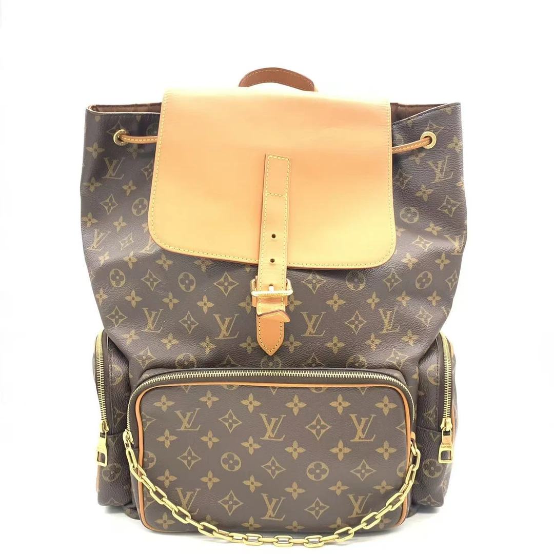 99新 LouisVuitton/路易威登 【安则专属】老花双肩包