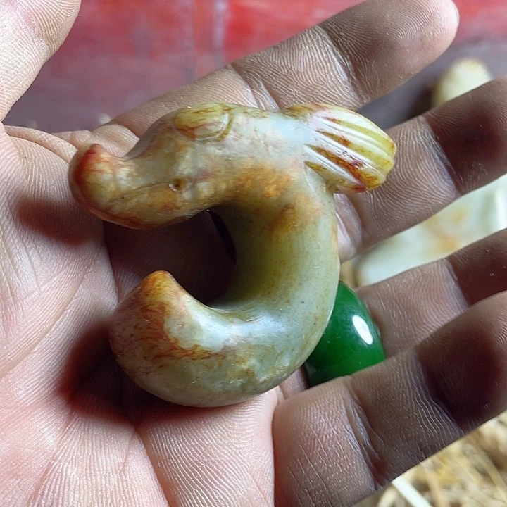 和田玉（糖玉）挂件未镶嵌