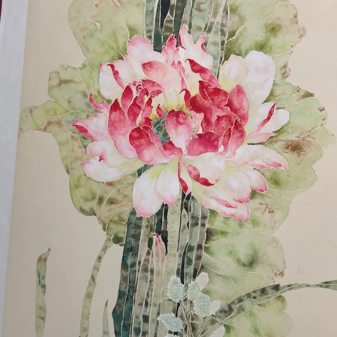国画国画作品山水花鸟