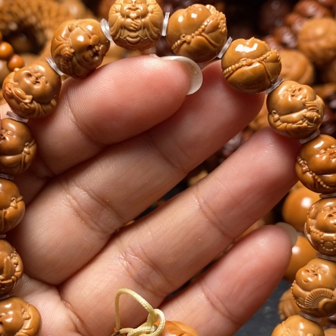 猴头核桃吊坠猴头