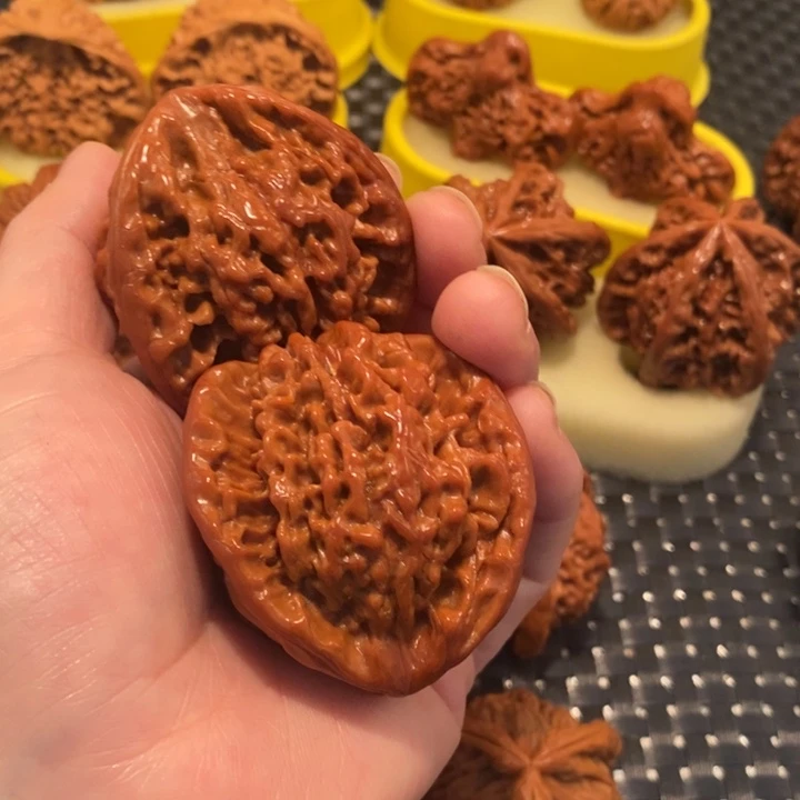 文玩核桃把件瓶*?工艺流程