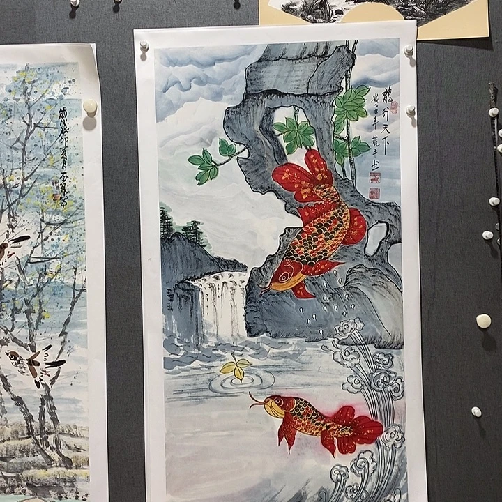 国画手写手绘作品223
