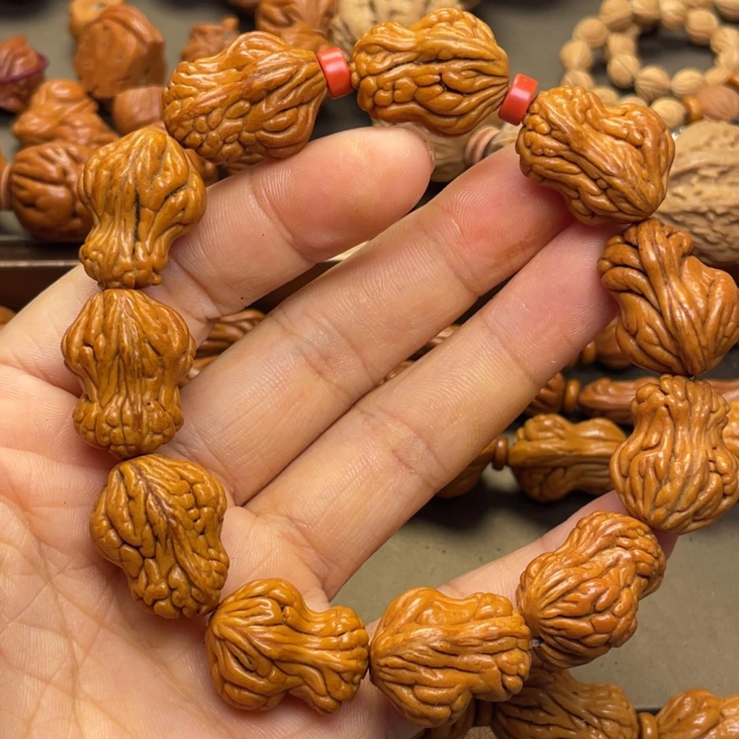 手串桃核龙纹桃核60