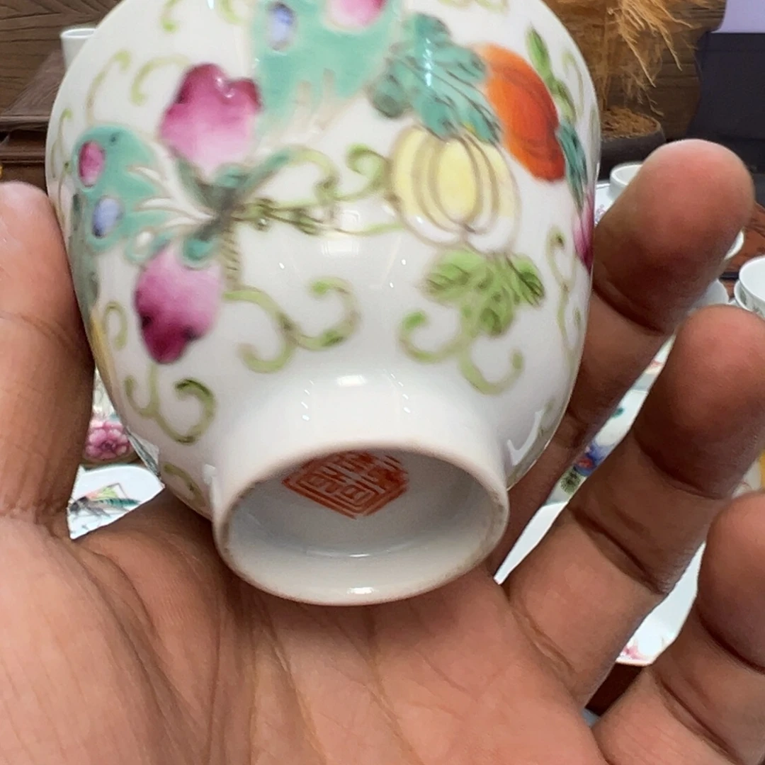 龍***飛瓷片瓷器摆件、茶室雅器