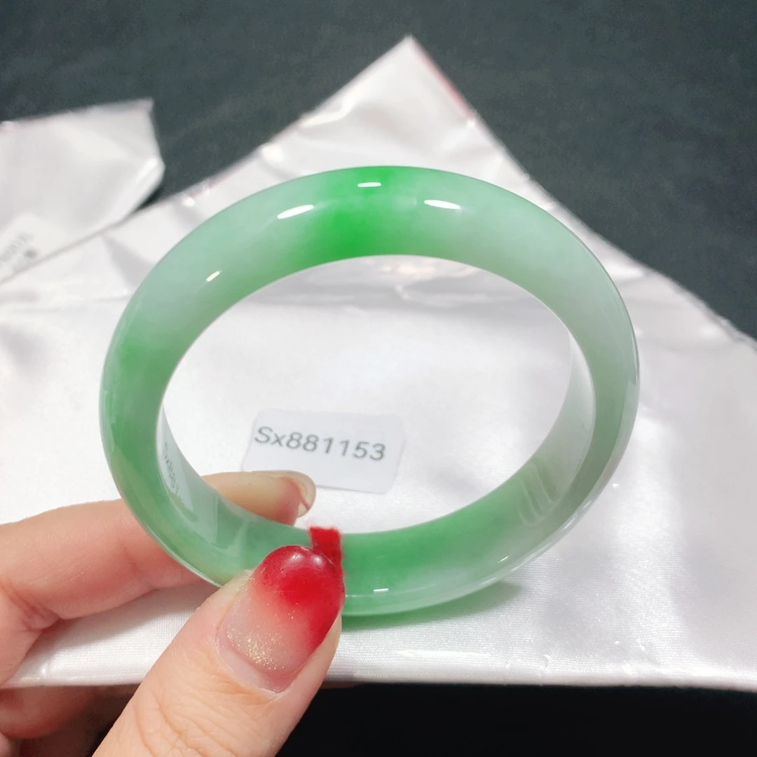 翡翠未镶嵌手镯Sx881153-03