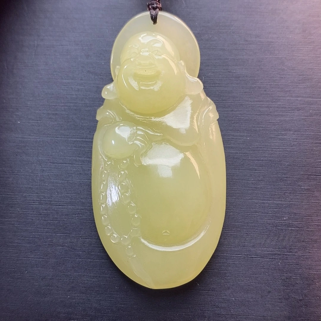 和田玉（黄玉）未镶嵌颈饰