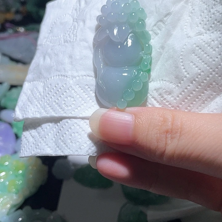 颈饰未镶嵌翡翠天