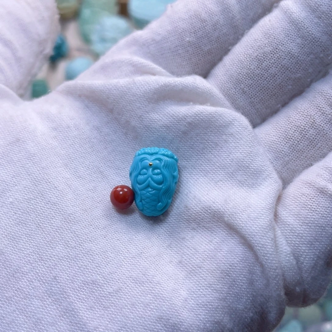 南红玛瑙配饰未镶嵌叶*