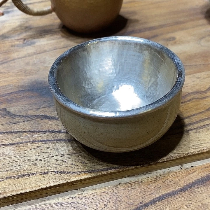 只***壶任和堂纯银品茗杯5525855