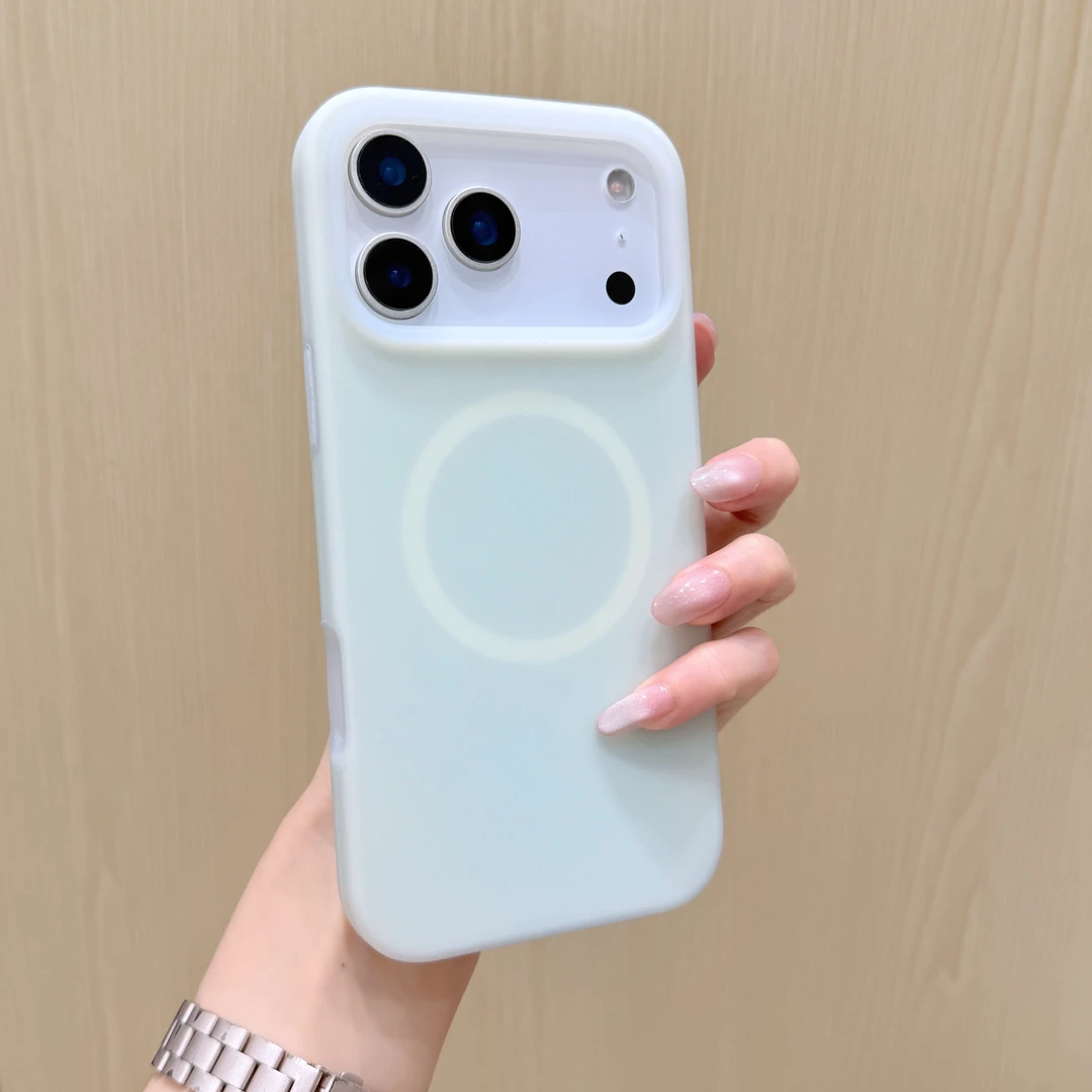 适用苹果17pro手机壳iphone16全包拍按键果冻15液态硅胶max磁吸壳