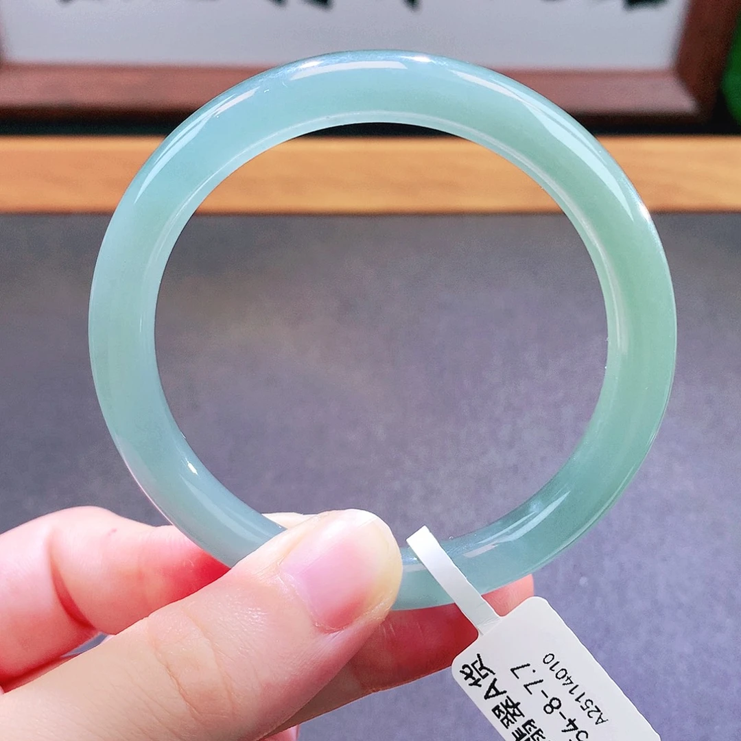 翡翠未镶嵌手镯天然翡翠