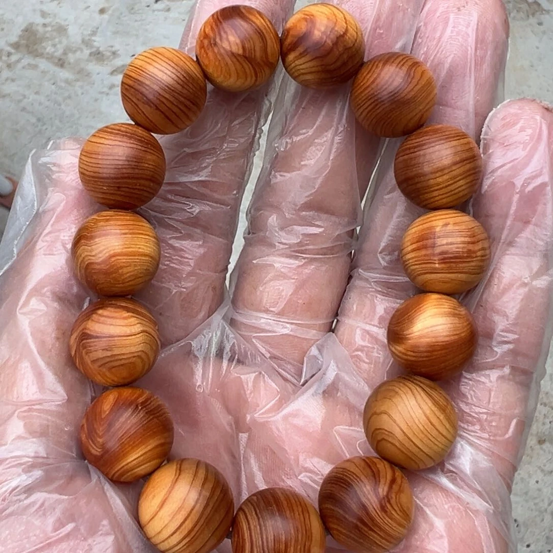 柏木（崖柏）太行陈化红油 荧光1.5