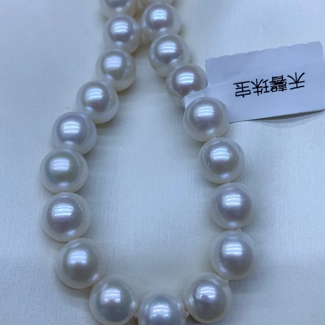 银S925镶嵌卡10到11无核淡水珍珠