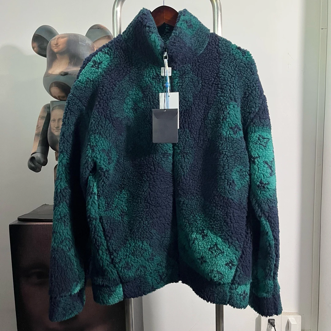 未使用 LouisVuitton/路易威登 扎染满印泰迪外套 V2218尺码L