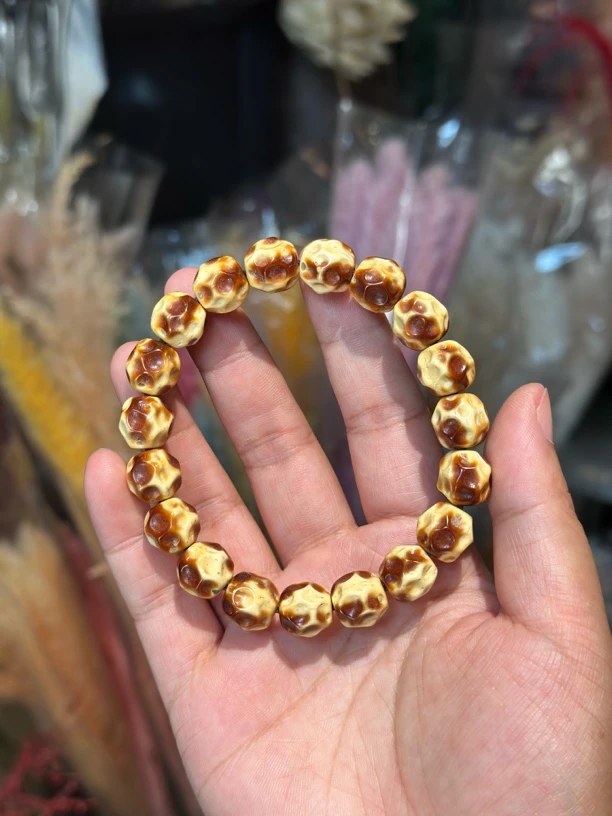 「茗月」花皮椰奶香紫金鼠无相手串